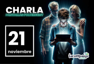 Entrada Charla Pantallas Poltergeist 21 de Noviembre